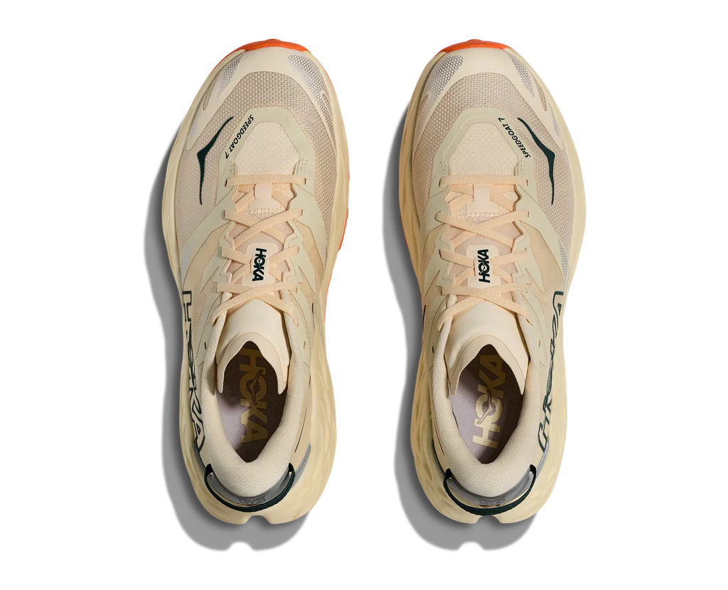 HOKA M SPEEDGOAT 7 VINTAGE YELLOW/TURMERIC