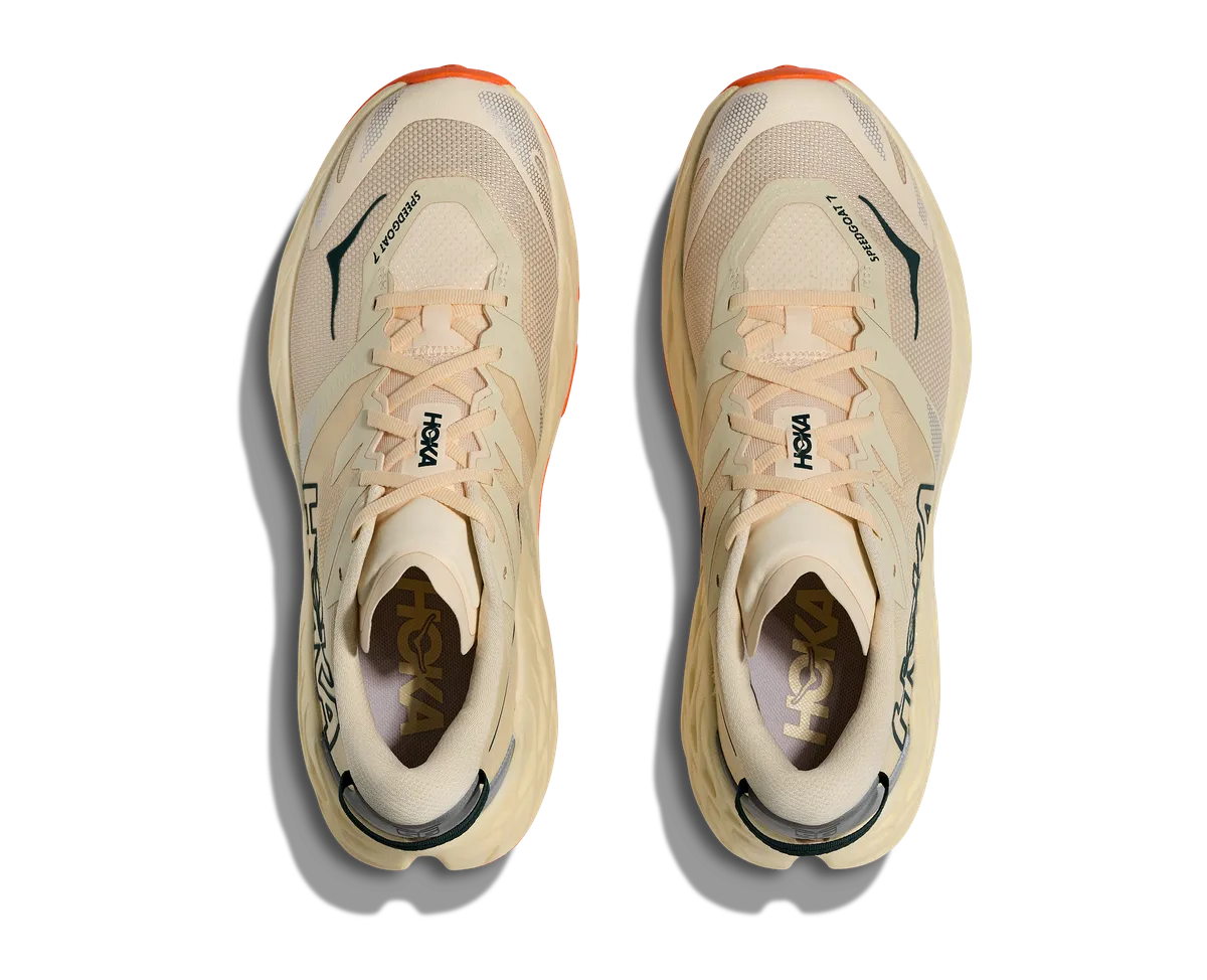 HOKA M SPEEDGOAT 7 VINTAGE YELLOW/TURMERIC
