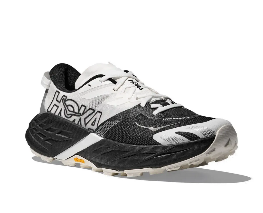 HOKA M SPEED GOAT 7 BLACK/WHITE