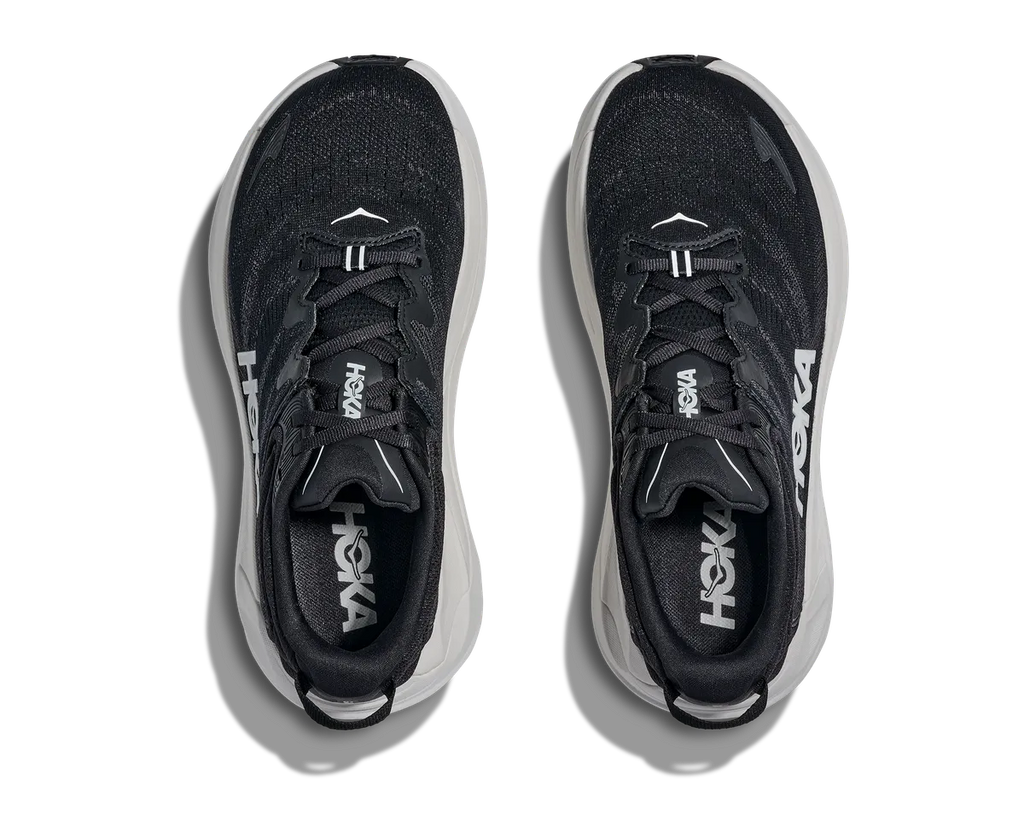 HOKA W GAVIOTA 6 BLACK / WHITE