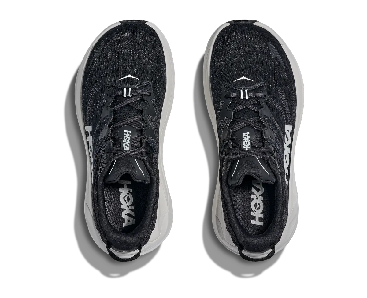 HOKA W GAVIOTA 6 BLACK / WHITE
