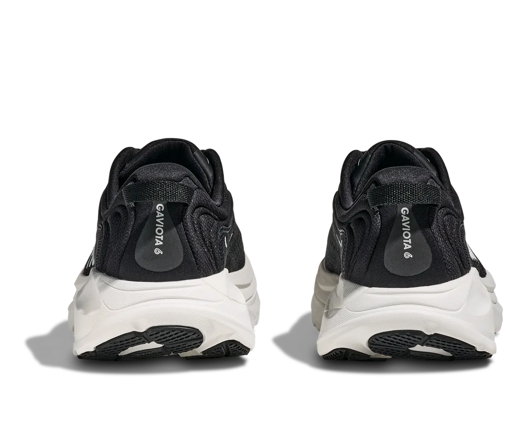 HOKA W GAVIOTA 6 BLACK / WHITE