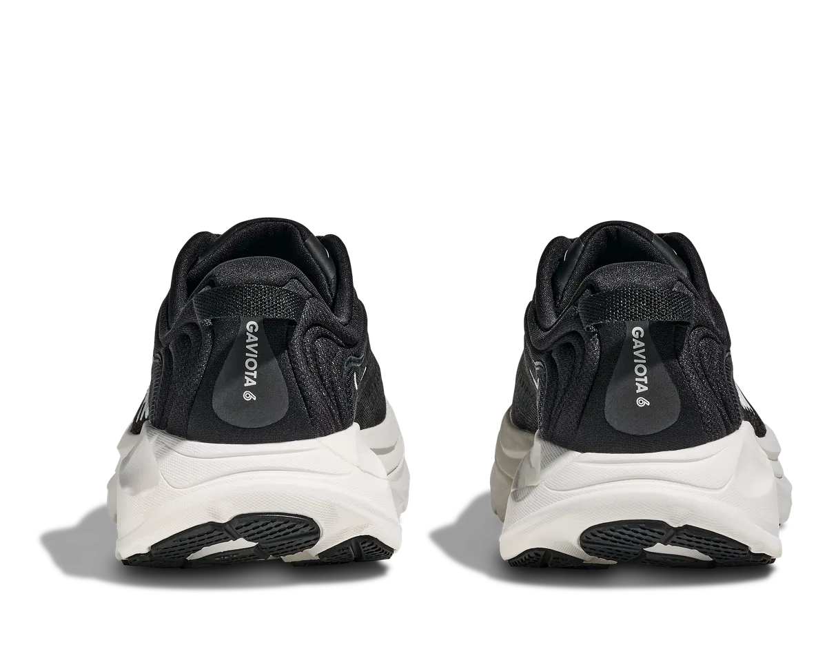 HOKA W GAVIOTA 6 BLACK / WHITE
