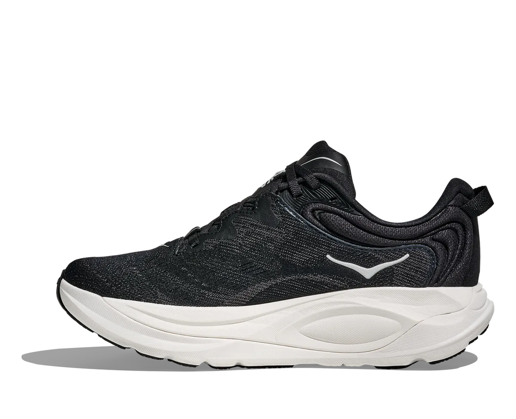 HOKA W GAVIOTA 6 BLACK / WHITE