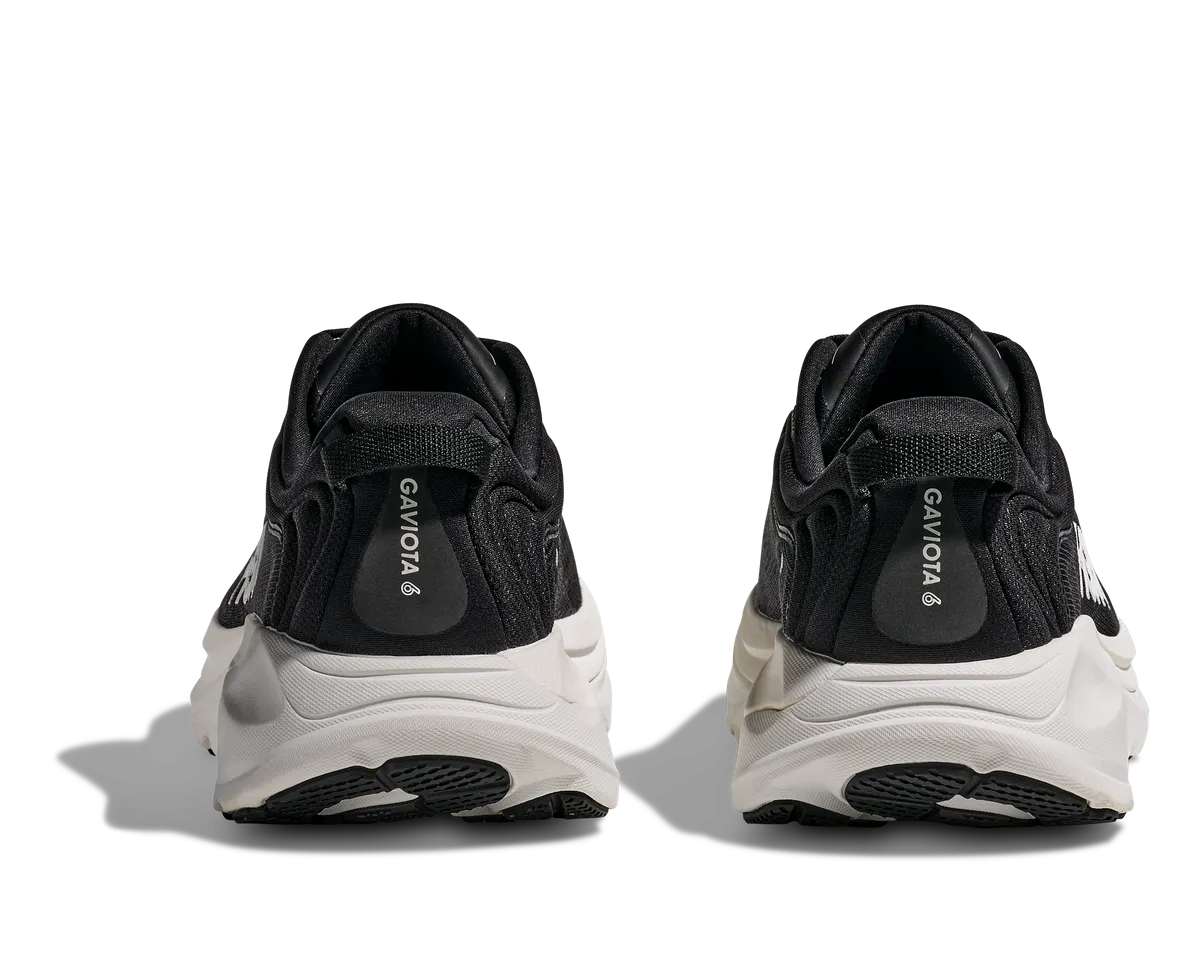 HOKA M GAVIOTA 6 BLACK/WHITE