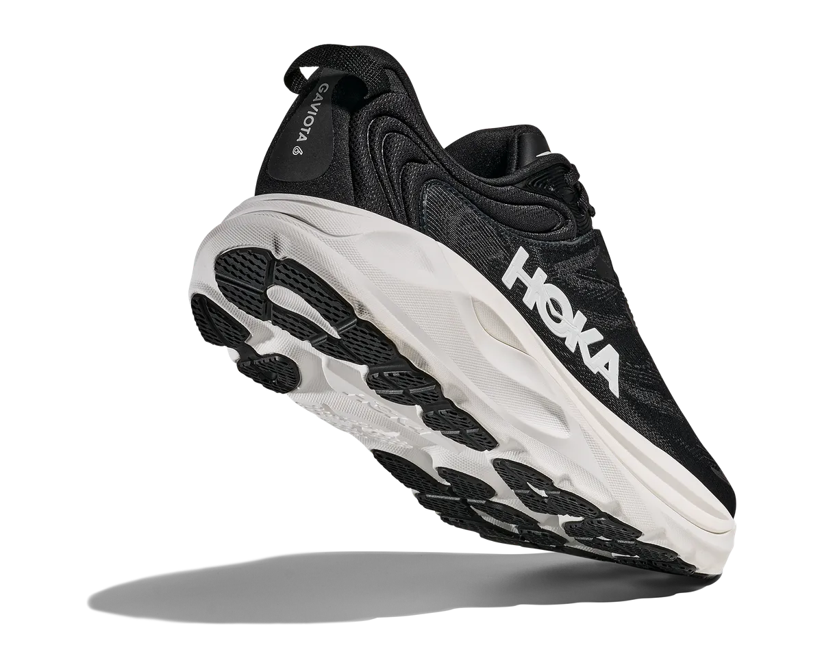 HOKA M GAVIOTA 6 BLACK/WHITE