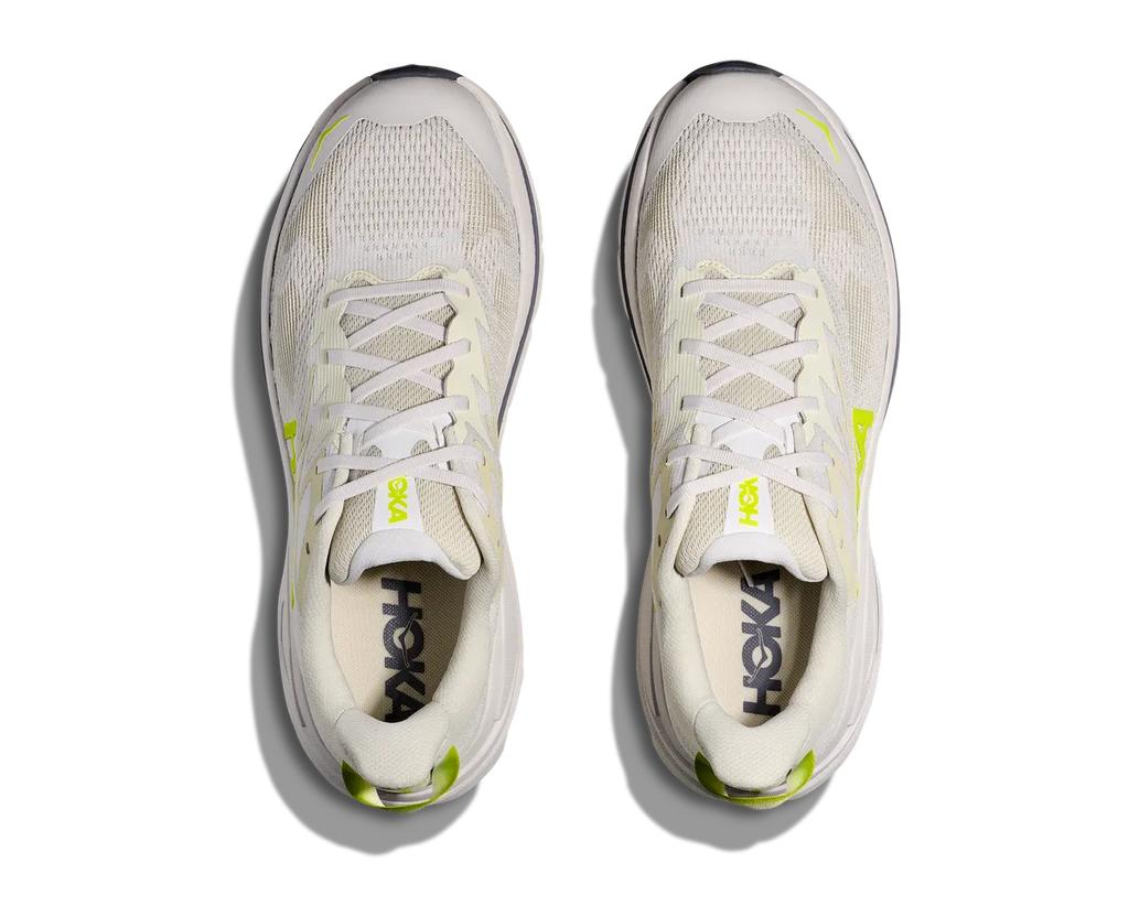 HOKA M CHALLENGER WHITE / NEON HOKA CITRUS