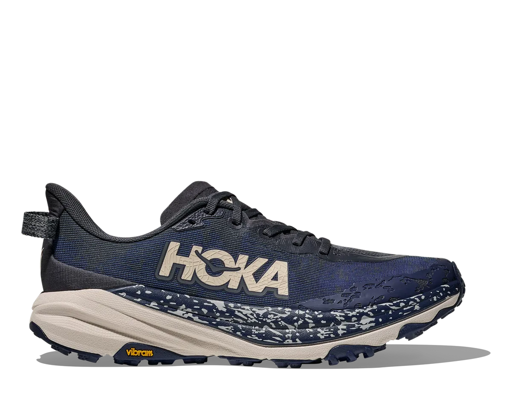 HOKA M SPEEDGOAT 6 WIDE CHARCOAL GREY / MIDNIGHT BLUE