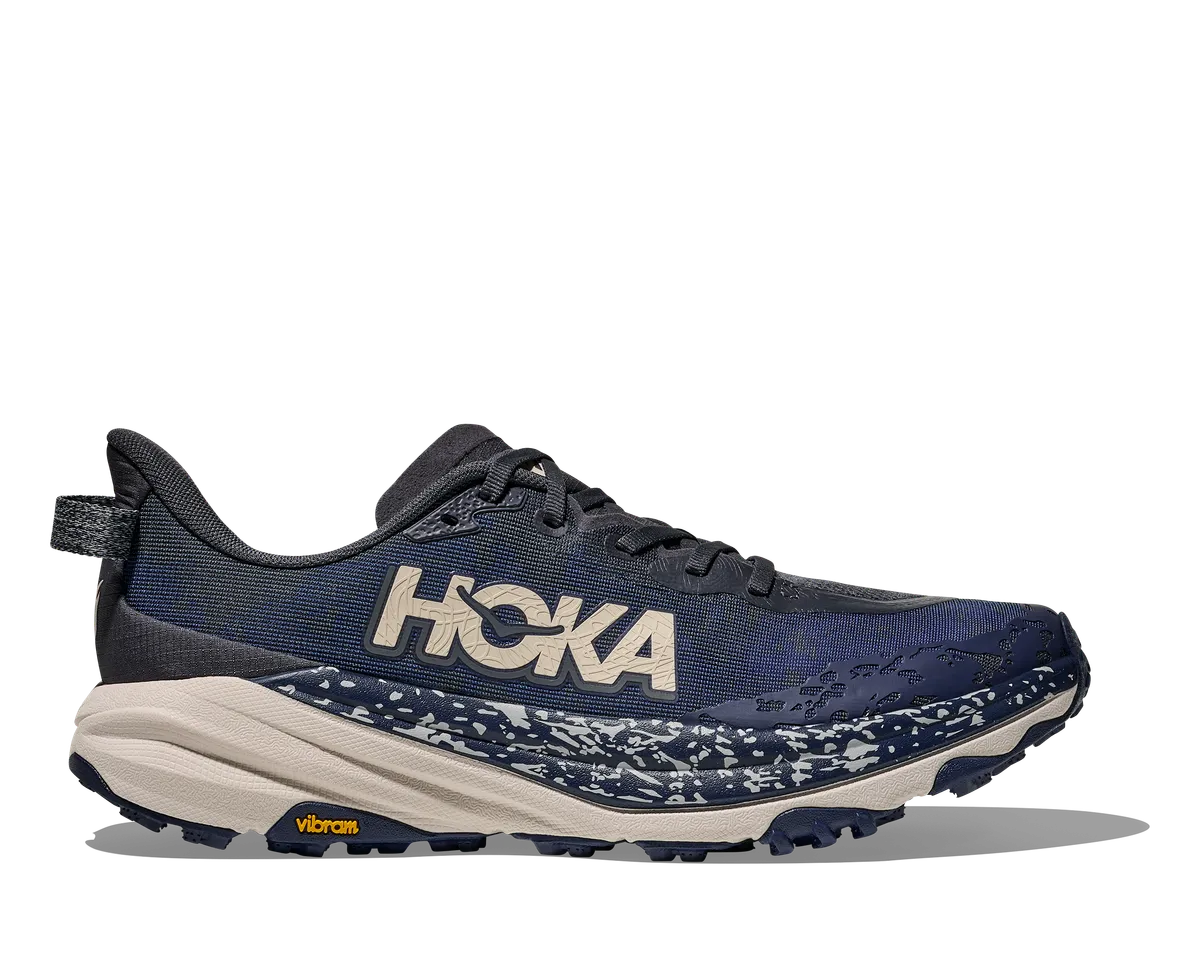HOKA M SPEEDGOAT 6 WIDE CHARCOAL GREY / MIDNIGHT BLUE