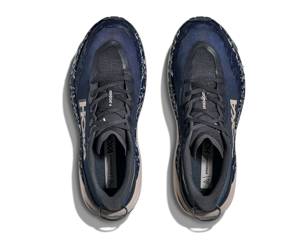HOKA M SPEEDGOAT 6 WIDE CHARCOAL GREY / MIDNIGHT BLUE