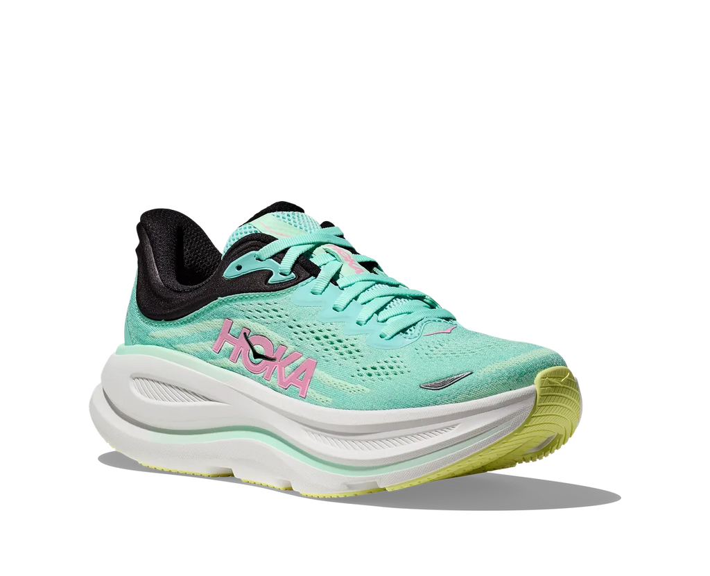 HOKA W BONDI 9 BLUE SPARK / MINT FLUORITE