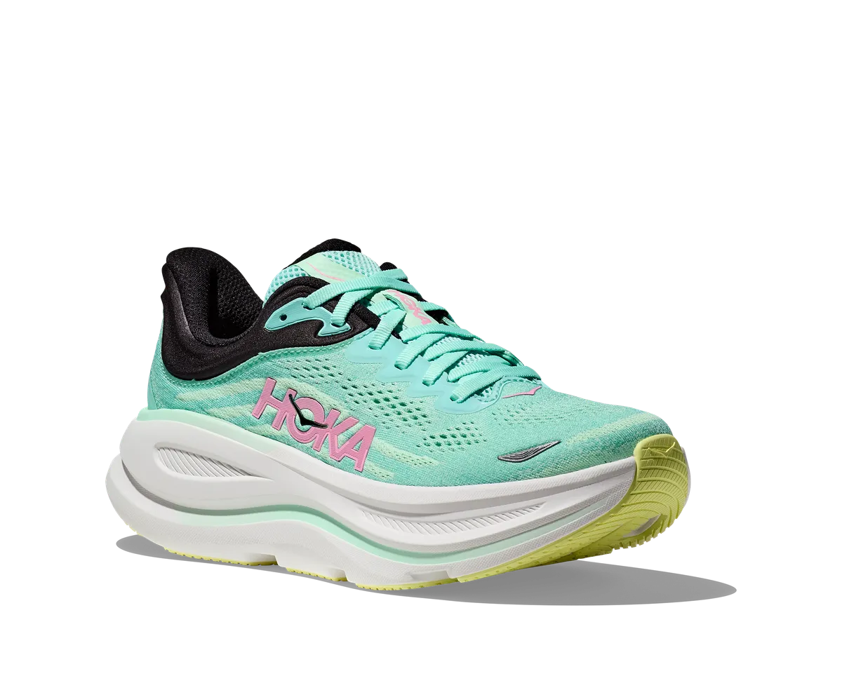 HOKA W BONDI 9 BLUE SPARK / MINT FLUORITE