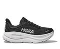 HOKA W BONDI 9 BLACK / WHITE