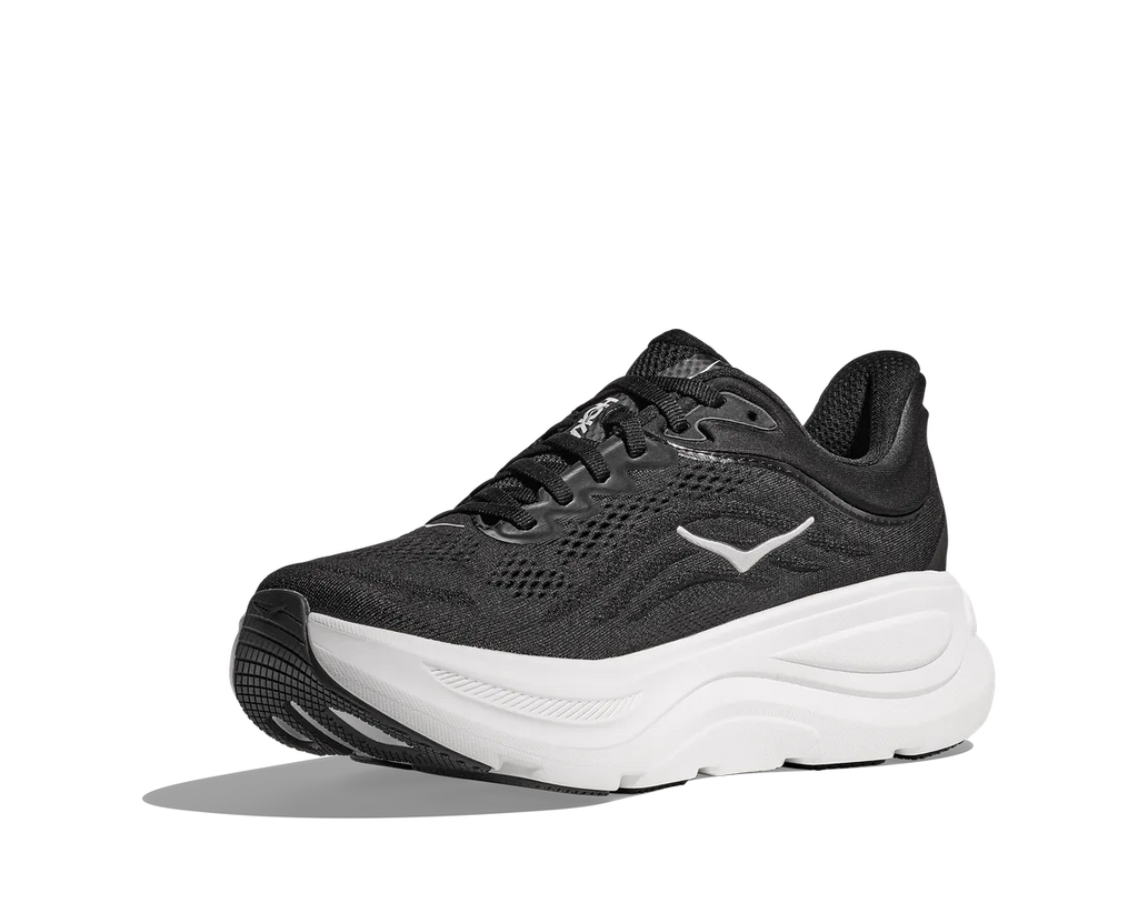 HOKA W BONDI 9 BLACK / WHITE