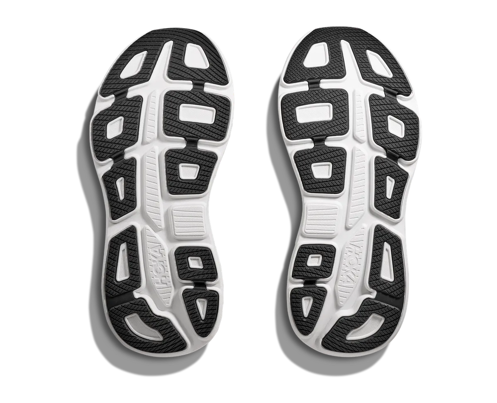 HOKA W BONDI 9 BLACK / WHITE