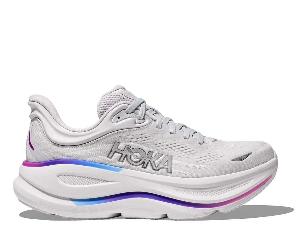 HOKA W BONDI 9 COSMIC GREY /WHITE