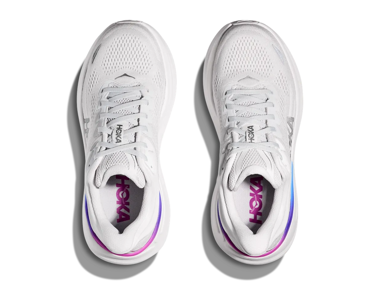 HOKA W BONDI 9 COSMIC GREY /WHITE