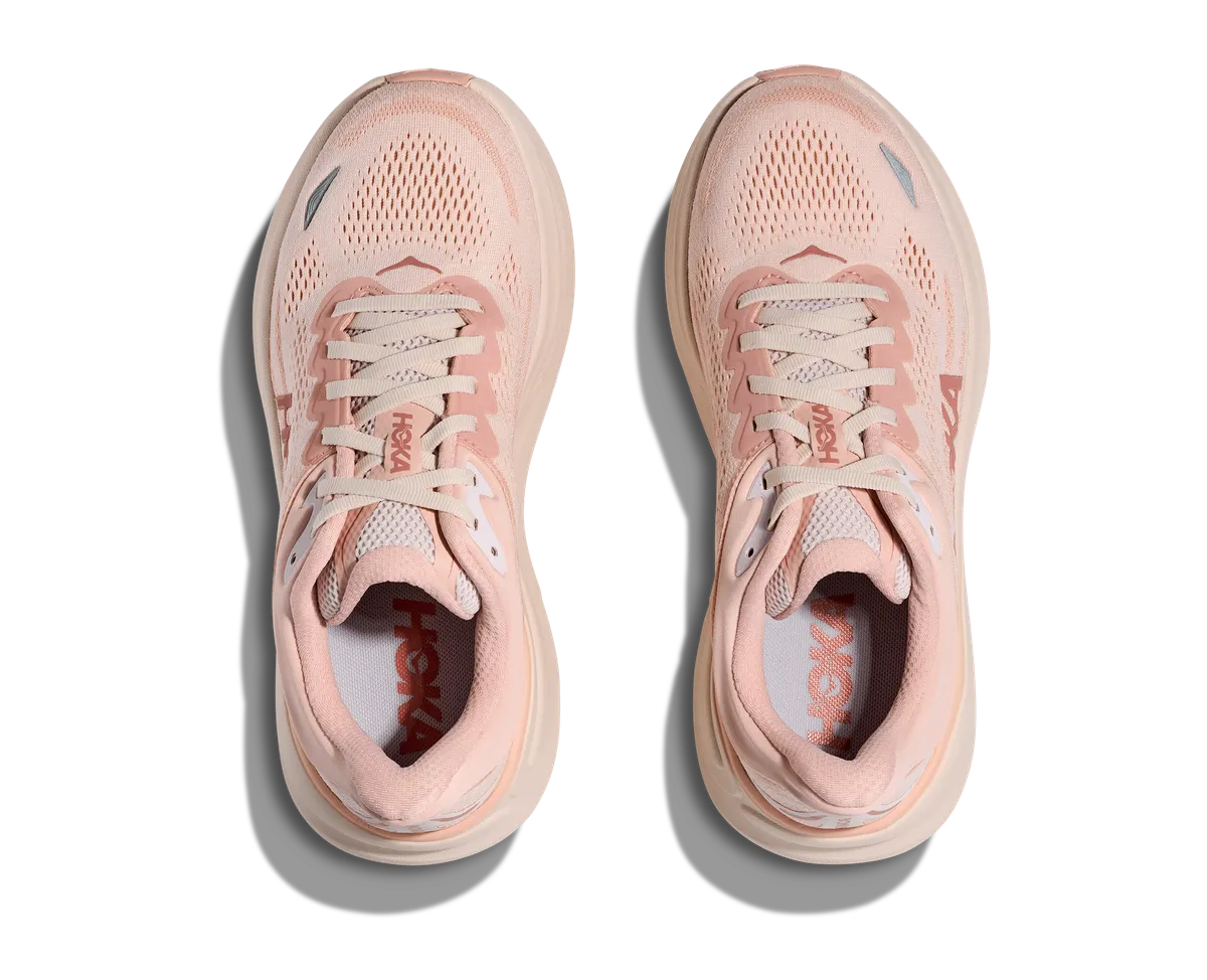 HOKA W BONDI 9 ROSE LATTE / ROSE CREAM
