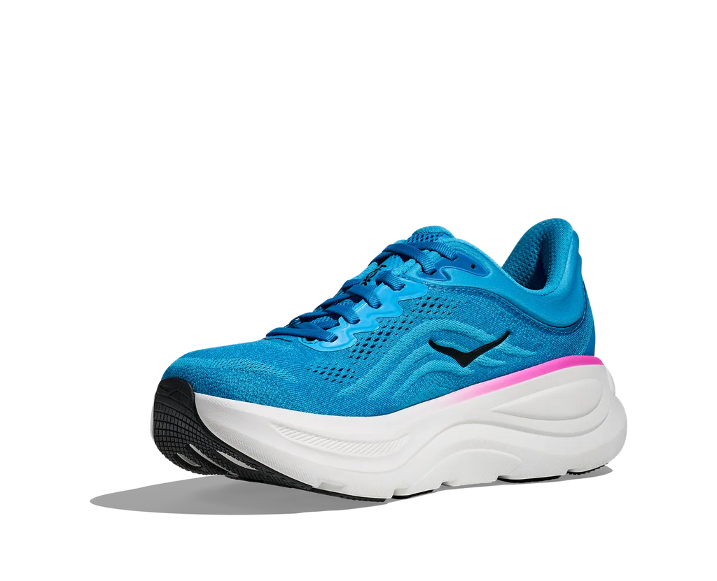 HOKA W BONDI 9 SKYWARD BLUE / NEON FUCHSIA