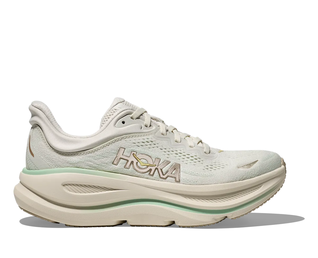 HOKA W BONDI 9 TRUFFLE SALT / SEA GLASS