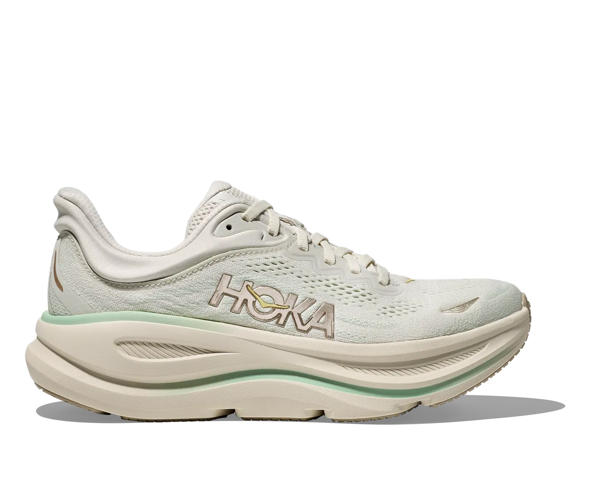 HOKA W BONDI 9 TRUFFLE SALT / SEA GLASS