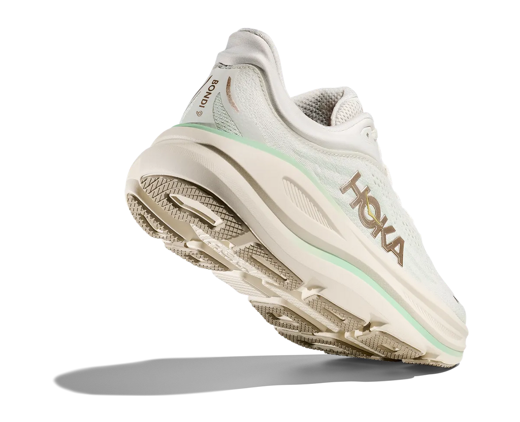 HOKA W BONDI 9 TRUFFLE SALT / SEA GLASS