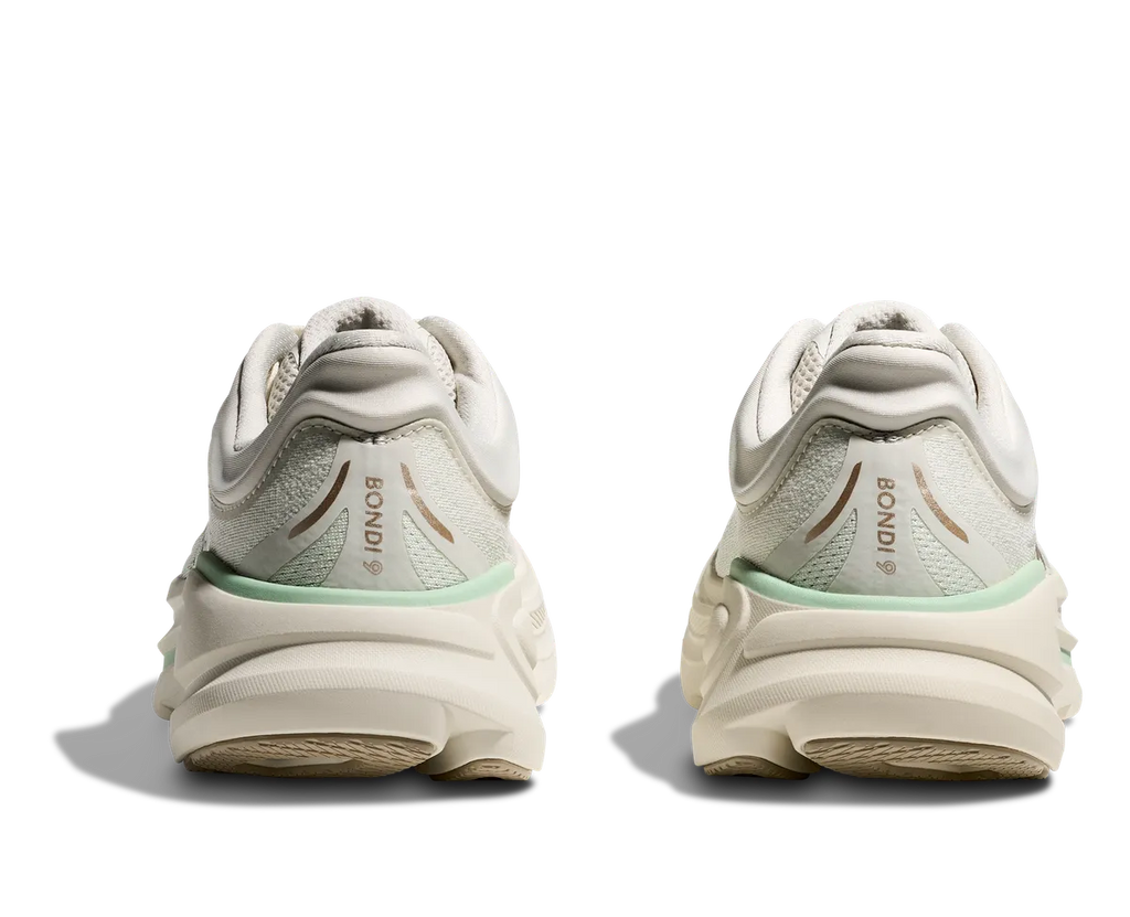 HOKA W BONDI 9 TRUFFLE SALT / SEA GLASS