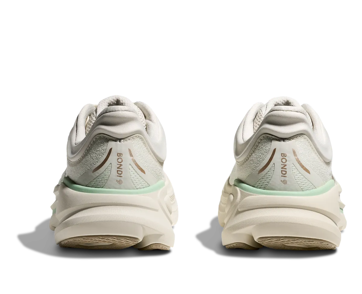 HOKA W BONDI 9 TRUFFLE SALT / SEA GLASS