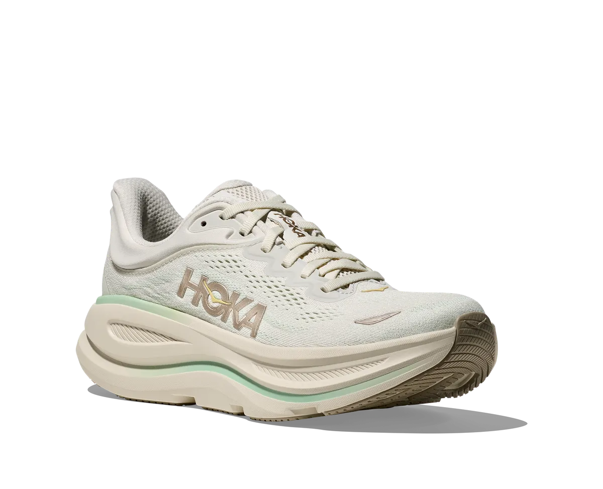 HOKA W BONDI 9 TRUFFLE SALT / SEA GLASS