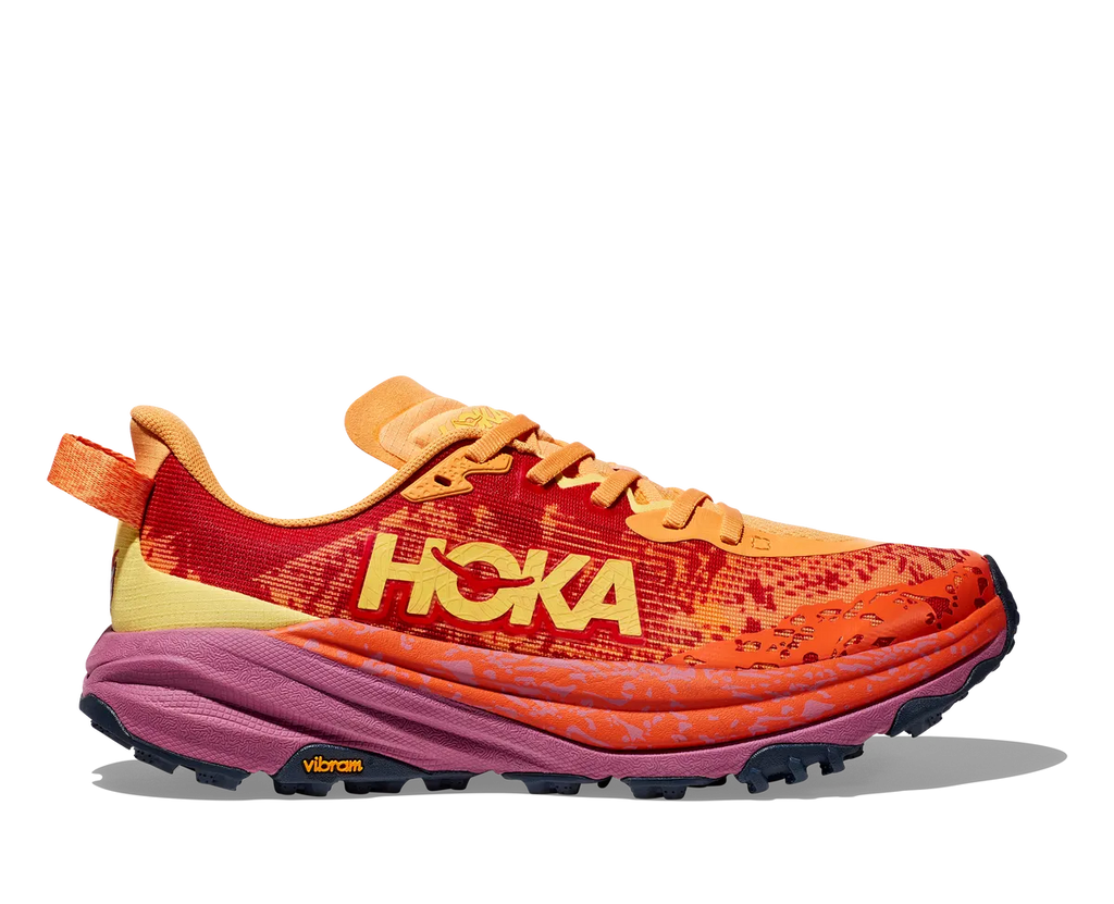 HOKA W SPEEDGOAT 6 SHERBET/BEET ROOT