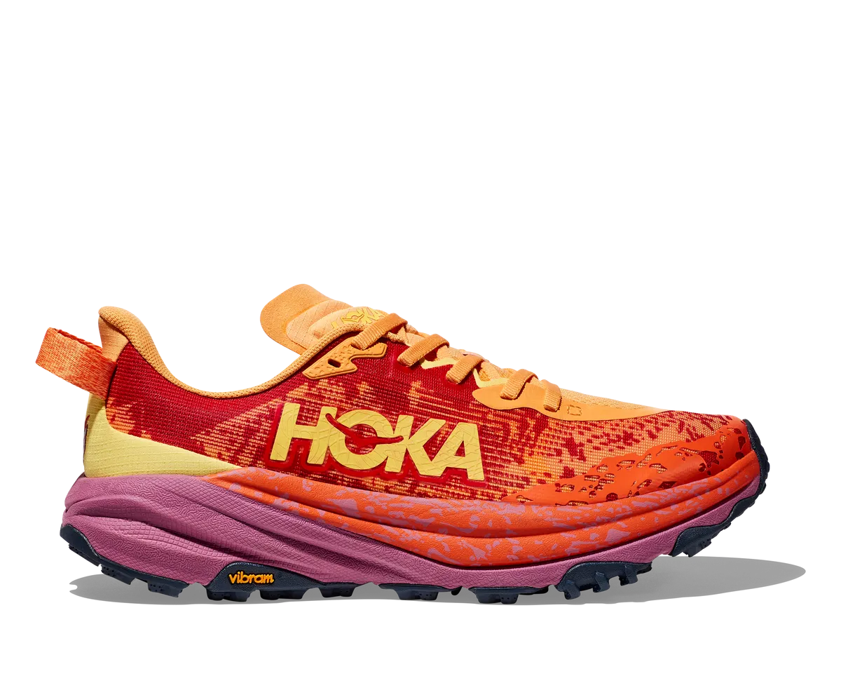 HOKA W SPEEDGOAT 6 SHERBET/BEET ROOT