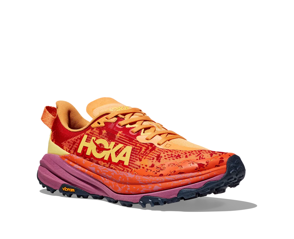 HOKA W SPEEDGOAT 6 SHERBET/BEET ROOT