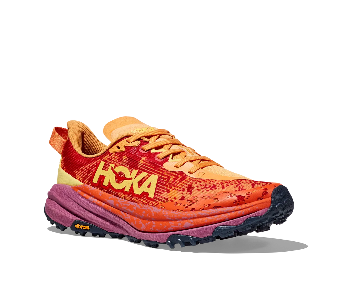 HOKA W SPEEDGOAT 6 SHERBET/BEET ROOT