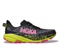 HOKA W SPEEDGOAT 6 BLACK NEON