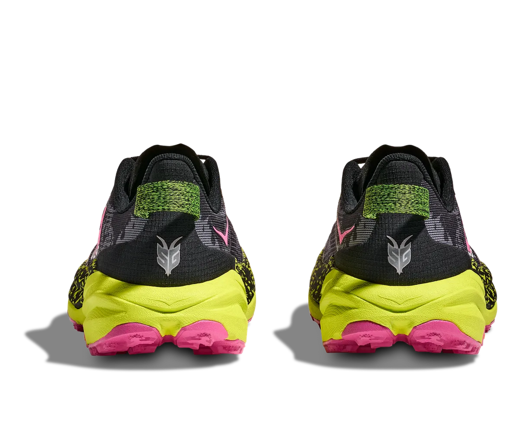 HOKA W SPEEDGOAT 6 BLACK NEON