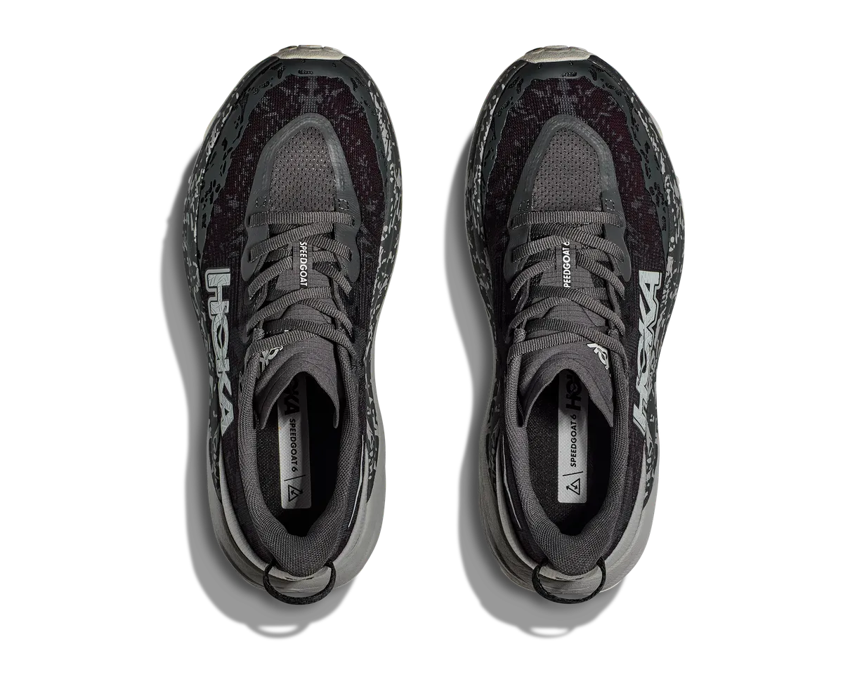 HOKA W SPEEDGOAT 6 SATELLITE GREY / STARDUST