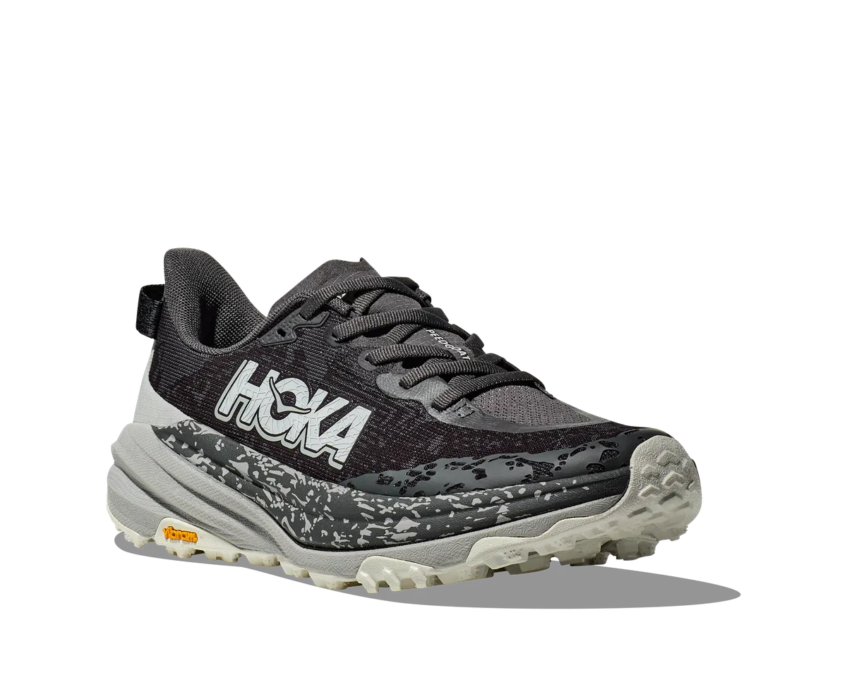 HOKA W SPEEDGOAT 6 SATELLITE GREY / STARDUST