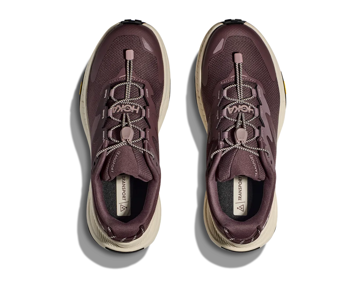HOKA W TRANSPORT SMOKY QUARTZ / OAT MILK
