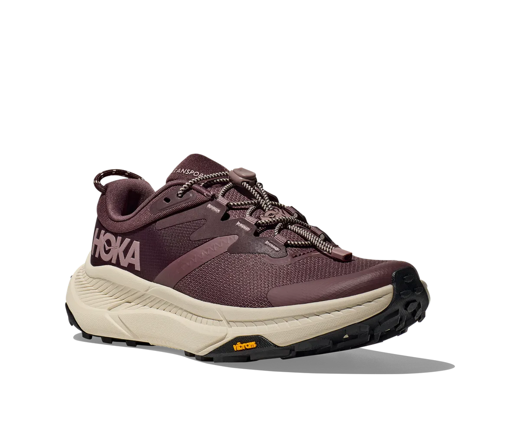 HOKA W TRANSPORT SMOKY QUARTZ / OAT MILK