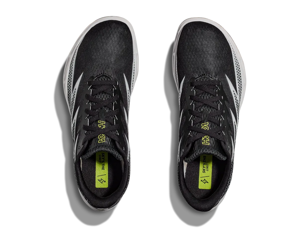 HOKA CRESCENDO MD SPIKE BLACK / WHITE