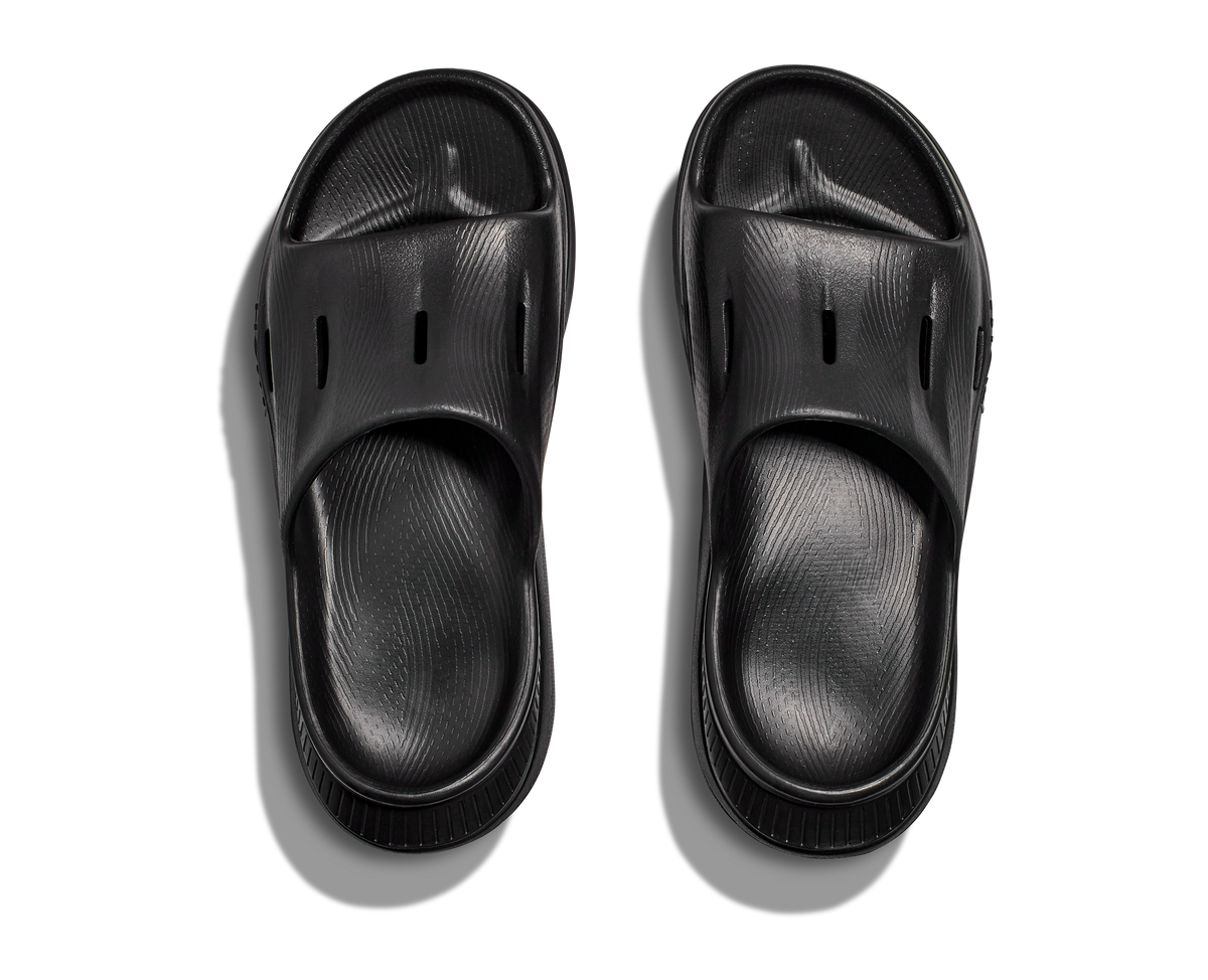 HOKA UNISEX ORA RECOVERY SLIDE 3 BLACK