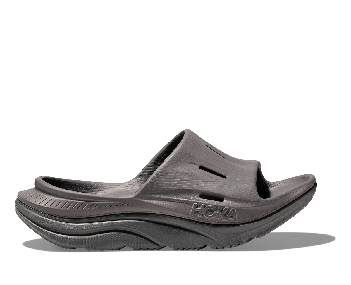 HOKA UNISEX ORA RECOVERY SLIDE 3 GREY