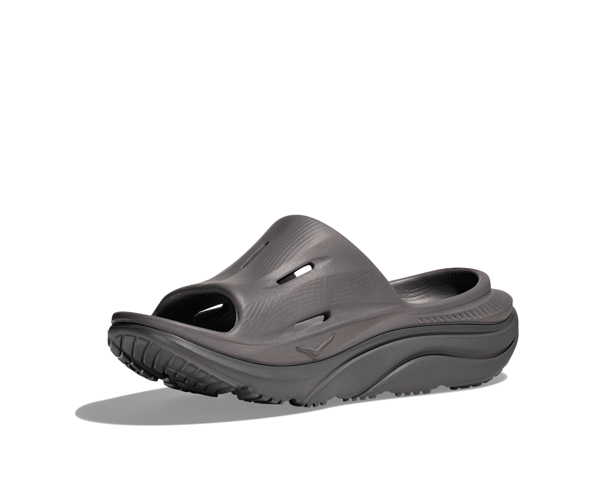 HOKA UNISEX ORA RECOVERY SLIDE 3 GREY