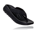 HOKA M HOKA ORA RECOVERY BLACK / DARK GULL GRAY
