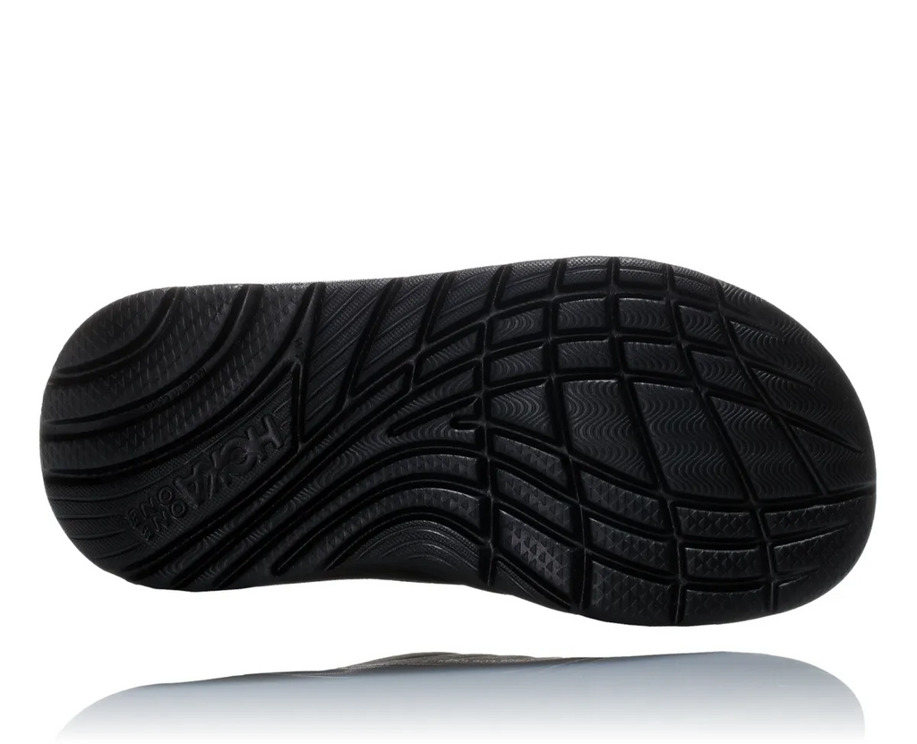 HOKA M HOKA ORA RECOVERY BLACK / DARK GULL GRAY
