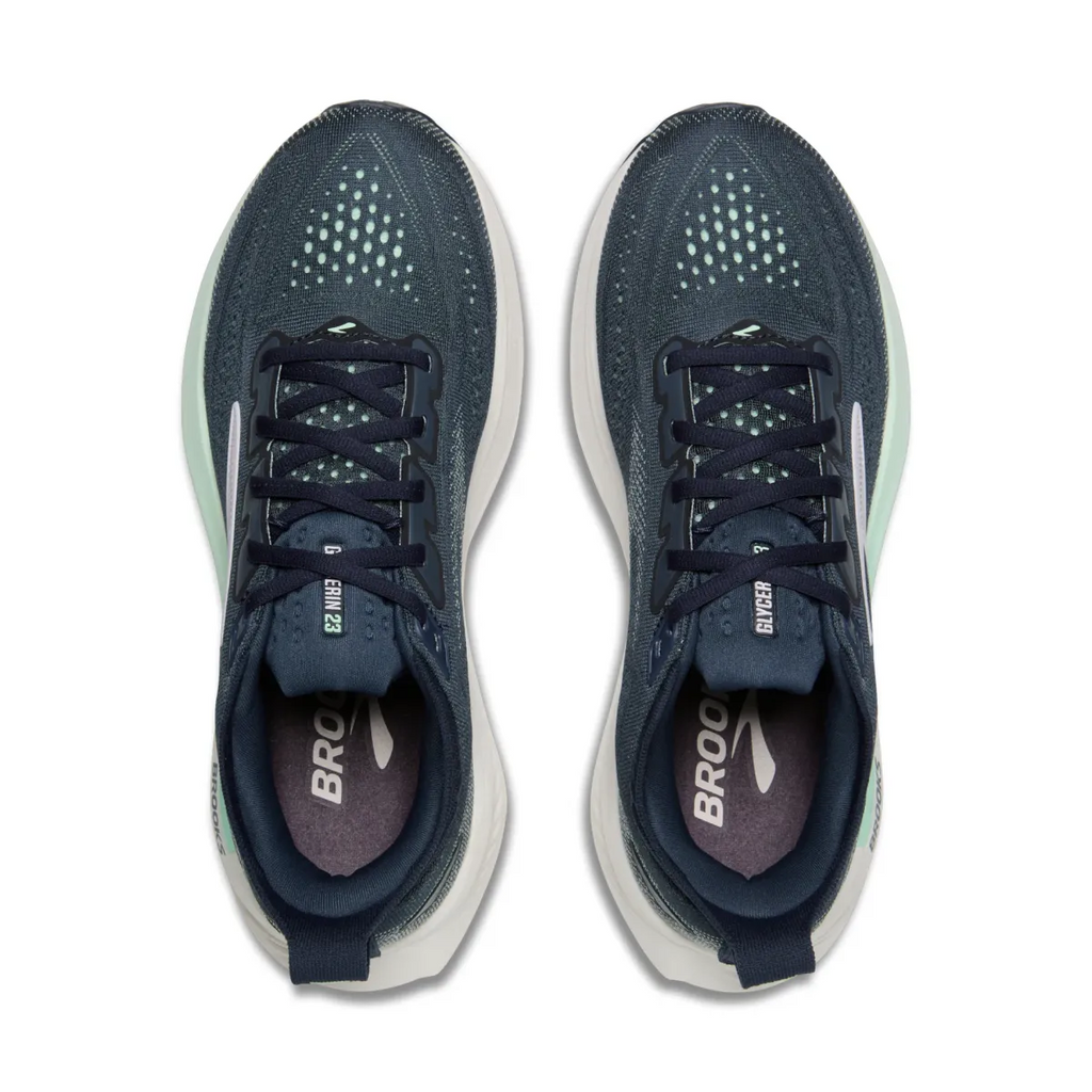 BROOKS W GLYCERINE 23 SPELLBOUND/YUCCA/PINK