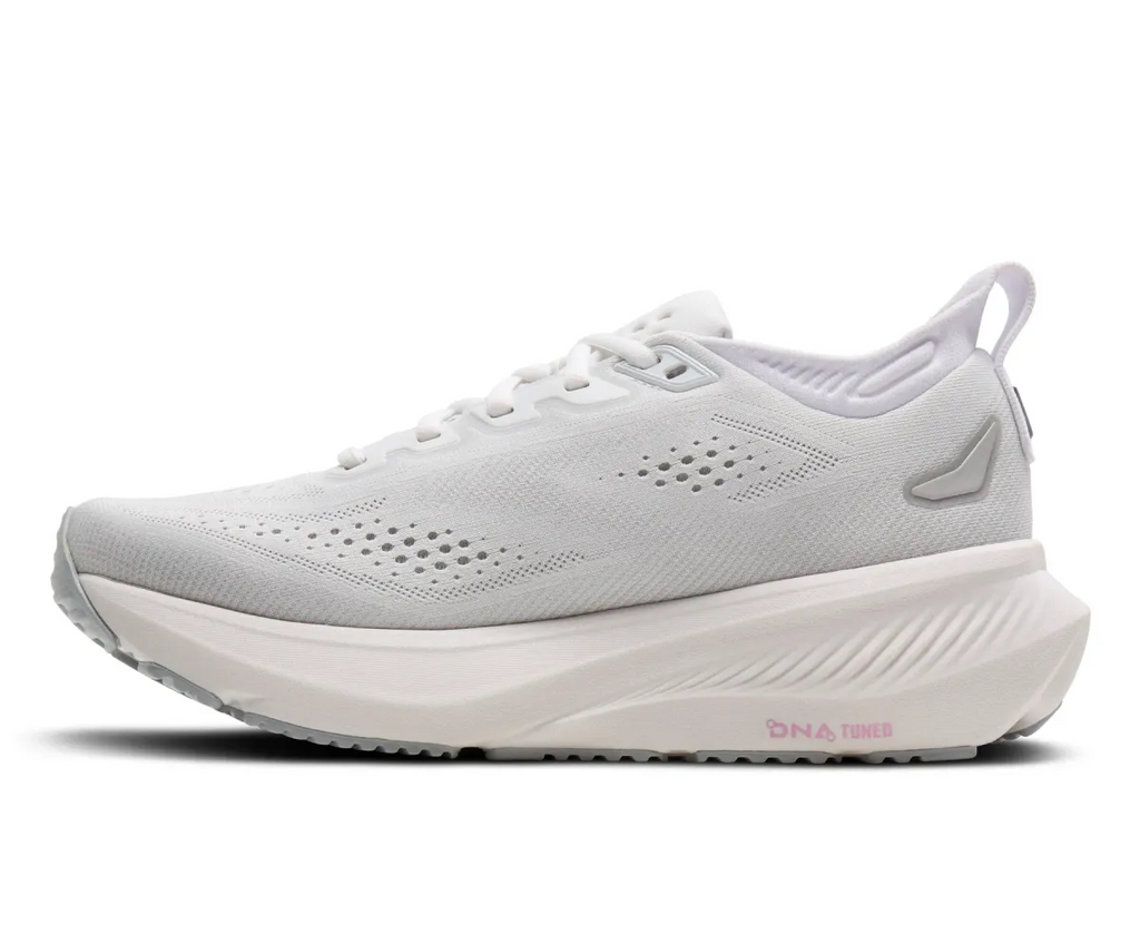 BROOKS W GYLCERIN 23 WHITE/HARBOR MIST/METALLI