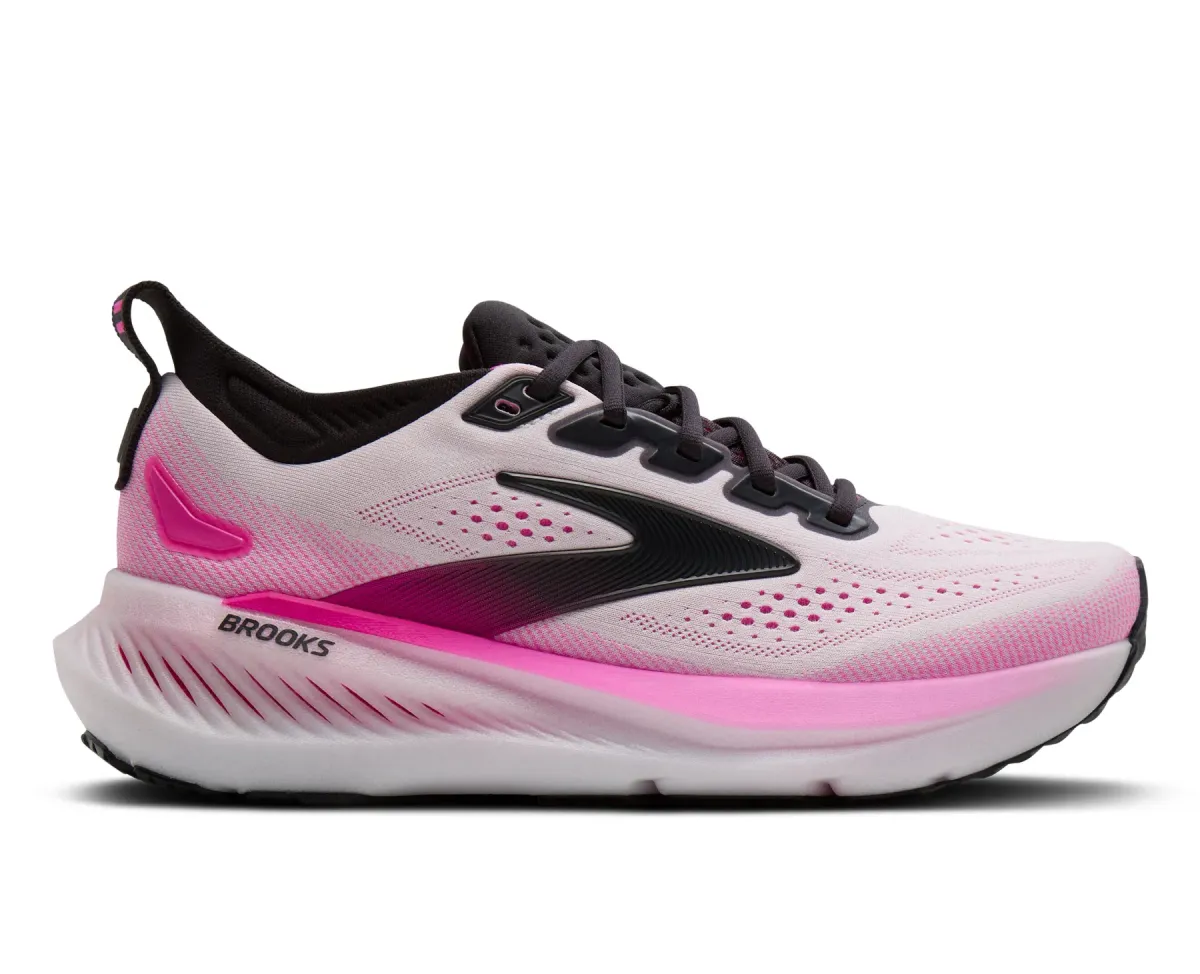 BROOKS W GLYCERINE 23 WHITE/PHANTOM/CYBER PINK