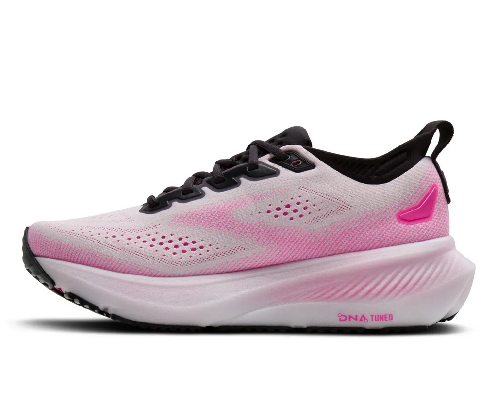 BROOKS W GLYCERINE 23 WHITE/PHANTOM/CYBER PINK