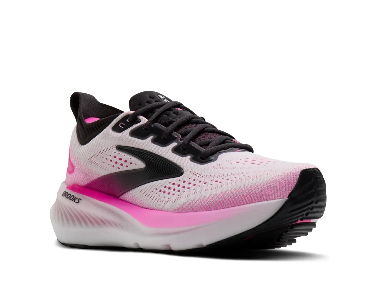 BROOKS W GLYCERINE 23 WHITE/PHANTOM/CYBER PINK
